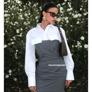 ZARA BLOGGER FAVE!!! Draped Short Dress NWT